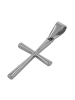 Adeliás Damen Anhänger – Kreuz Kreuzanhänger aus Edelstahl in silber
