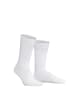 Hudson Socken Relax Cotton druckfreier Bund in White