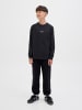 JACK & JONES Junior Langarm-T-Shirt in Black