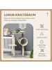 Pawhut Kratzbaum Grau+Beige+Creme 60L x 40B x 104H cm