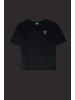 Coccodrillo T-Shirt mit kurzen Ärmeln in dunkelblau
