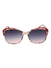 comma Frauen Sonnenbrille Schmetterling Mehrfarbig