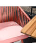 home24 Gartenstuhl NOXI 2er-Set in Flamingorosa