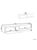 Beliani TV-Schrank EDMONTON in Weiß - (W) 140 x (H) 30 x (L) 35 cm