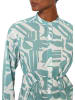 Marc O'Polo Print-Langarm-Bluse regular in multi / soft teal