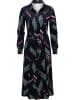 ragwear Blusenkleid Plantee Print in Navy