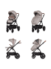 Chipolino Kombikinderwagen 3in1 Prestige in natur