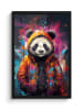 OnlyWow Poster mit Leiste Panda