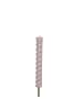 MARELIDA LED Solar Stabkerze Twist Deko Gartenstecker H: 106cm in pastellrosa