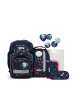 Ergobag Grundschulranzen Pack PhantBärsiewelt Glow in blau/lila