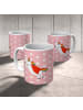 Mr. & Mrs. Panda Kaffeetasse Einhorn Super ohne Spruch in Rot Pastell