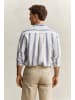 Gant Hemd in ecru blau