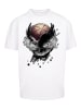 F4NT4STIC Heavy Oversize T-Shirt Basketball Adler in weiß