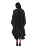 Ulla Popken Midikleid in schwarz