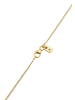 KUZZOI Halskette 925 Sterling Silber in Gold