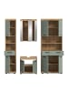 ebuy24 Badmöbelset Scout Staubgrün 186 x 34 cm