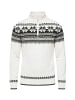 Brandit Turtle Neck Jumper in white
