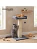 Feandrea Katzenbaum Clawfy in Grau - (B)40 x (H)68 x (T)50 cm