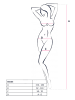 Passion Bodystocking-Ouvert in schwarz