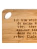 Mr. & Mrs. Panda Hackbrett Ich bin stolz, dass... mit Spruch in Braun