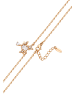 faina Women Chain Necklace in Rose Gold