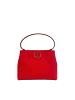 Twinset Weiß Rot PU Damen Handtasche
