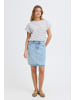 Fransa Denimrock FRPETULA Slim/ Regular fit in Light blue denim