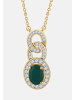 Diamant Exquis Halskette aus 585 Gelbgold mit Diamant