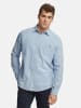MCS Hemd Regular Fit Bart in Light Blue Stripe