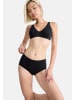 Sloggi Midi Slip 24/7 Cotton Lace in Schwarz