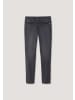 Hessnatur Jeans LEA Mid Rise Slim in black washed