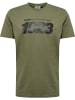 Hummel T-Shirt Hmlpulse Lebensstil Herren in DEEP LICHEN GREEN