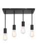 Globo lighting Deckenleuchte "MARTHA" in black