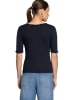Zero  Halbarm-Shirt mit Raffung in Deep Sky