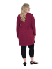 Ulla Popken Longshirt in rubinrot