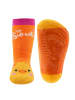ewers 2er-Set Stoppersocken ABS 2er Pack Küken/Spiegeleier in mandarine-pink
