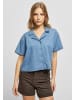 Urban Classics Urban Classics Blusen in skyblue washed