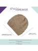 styleBREAKER Strick Mütze in Creme-Beige