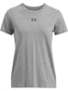 Under Armour T-Shirt "Ua Rival Core Ss" in Grau