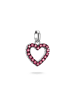 Thomas Sabo Charm-Anhänger in silber, rot