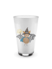 Mr. & Mrs. Panda Glas Fledermaus Zauberer ohne Spruch in Transparent