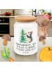 Mr. & Mrs. Panda Teedose Pinguin Weihnachtsbaum mit Spruch in Weiß