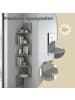 VASAGLE Eckregal Custos in Grau - (B)20 x (H)126 x (T)20 cm