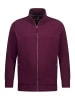 JP1880 Sweatjacke in aubergine