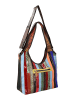 Usha Women Tote Bag in Light Blue Multicolor