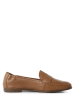 Tamaris Loafer aus Leder in cognac