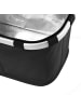 Reisenthel thermo carrybag ISO - Einkaufskorb mit Kühlfunktion 29 cm (twist silver) in schwarz