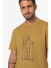 super.natural Merino T-Shirt in gelb