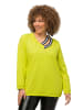 Ulla Popken Sweatshirt in limette