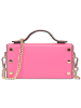 Toscanto Leder Handtasche Toscanto Tasche fuchsia, rosa ca. 19cm